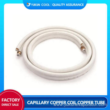 Air conditioner copper pipe manufacture